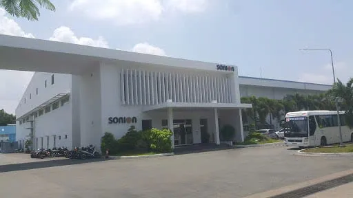 NHÀ MÁY SONION – Phòng sạch điện tử